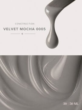 Construction Velvet Mocha #005 JEL -(Orta Akışkan Builder Jel)