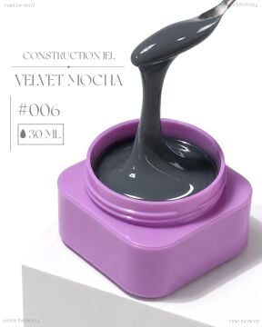 Construction Velvet Mocha #006 JEL -(Orta Akışkan Builder Jel)