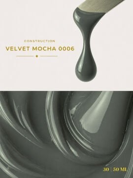 Construction Velvet Mocha #006 JEL -(Orta Akışkan Builder Jel)