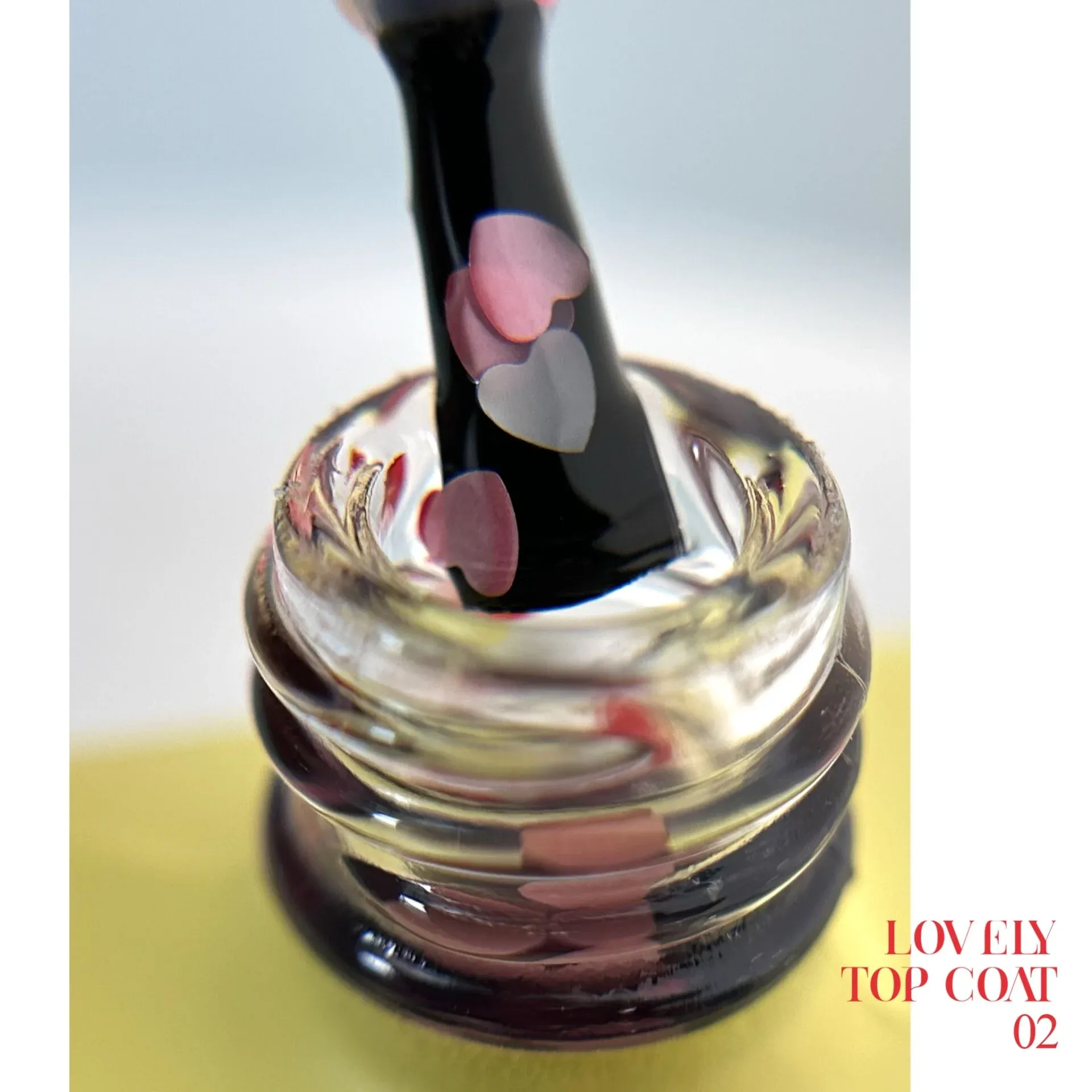 Lovely #003 Top Coat -13ml -Simli Top Coat