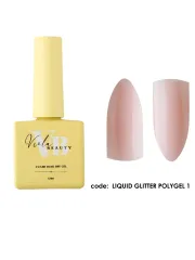 Liquid Poly Jel Glitter #0001 - Güçlendirme İçin Uygun Simli Jel