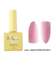 Liquid Poly Jel Glitter #0002 - Güçlendirme İçin Uygun Simli Jel