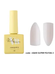 Liquid Poly Jel Glitter #0003- Güçlendirme İçin Uygun Simli Jel-