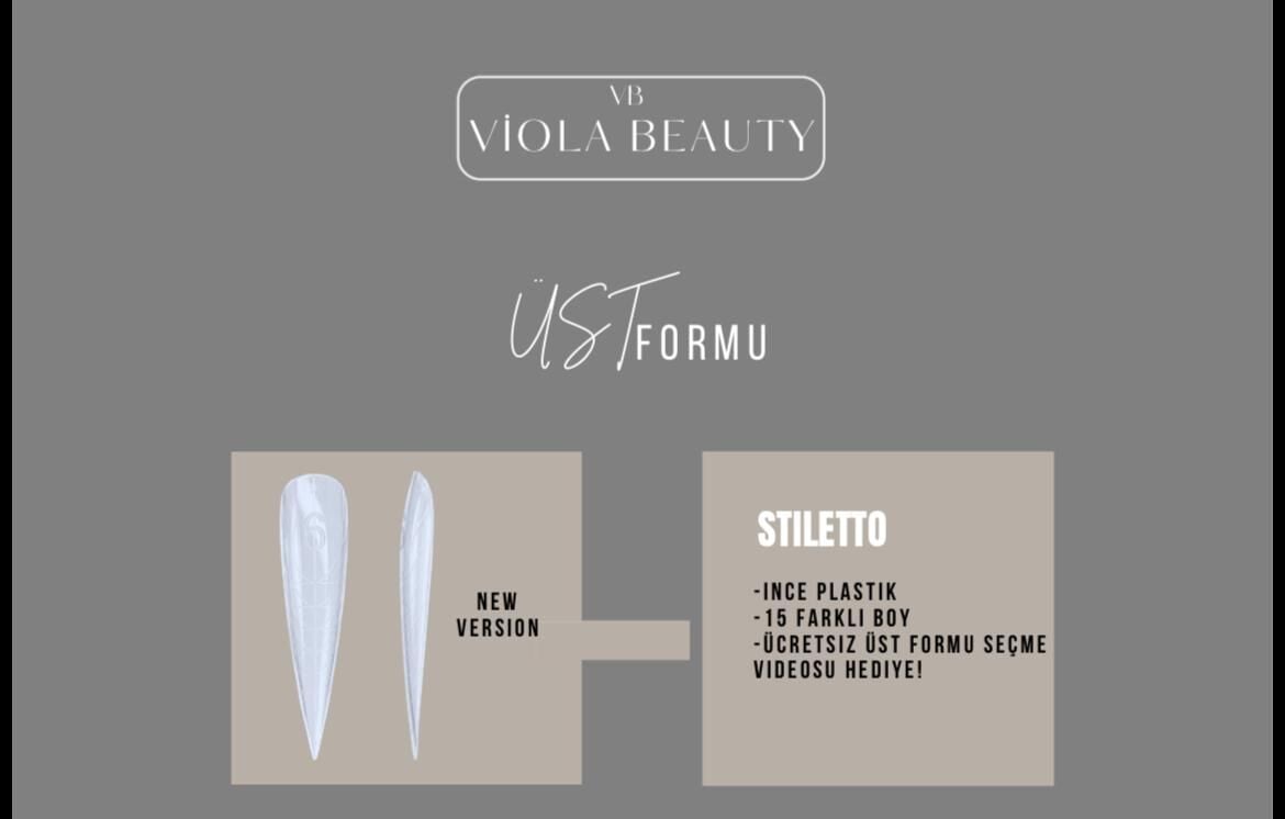 VIOLA ÜST FORMU -STILETTO