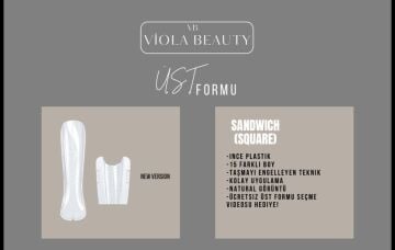 VIOLA ÜST FORMU- SANDWICH SQUARE