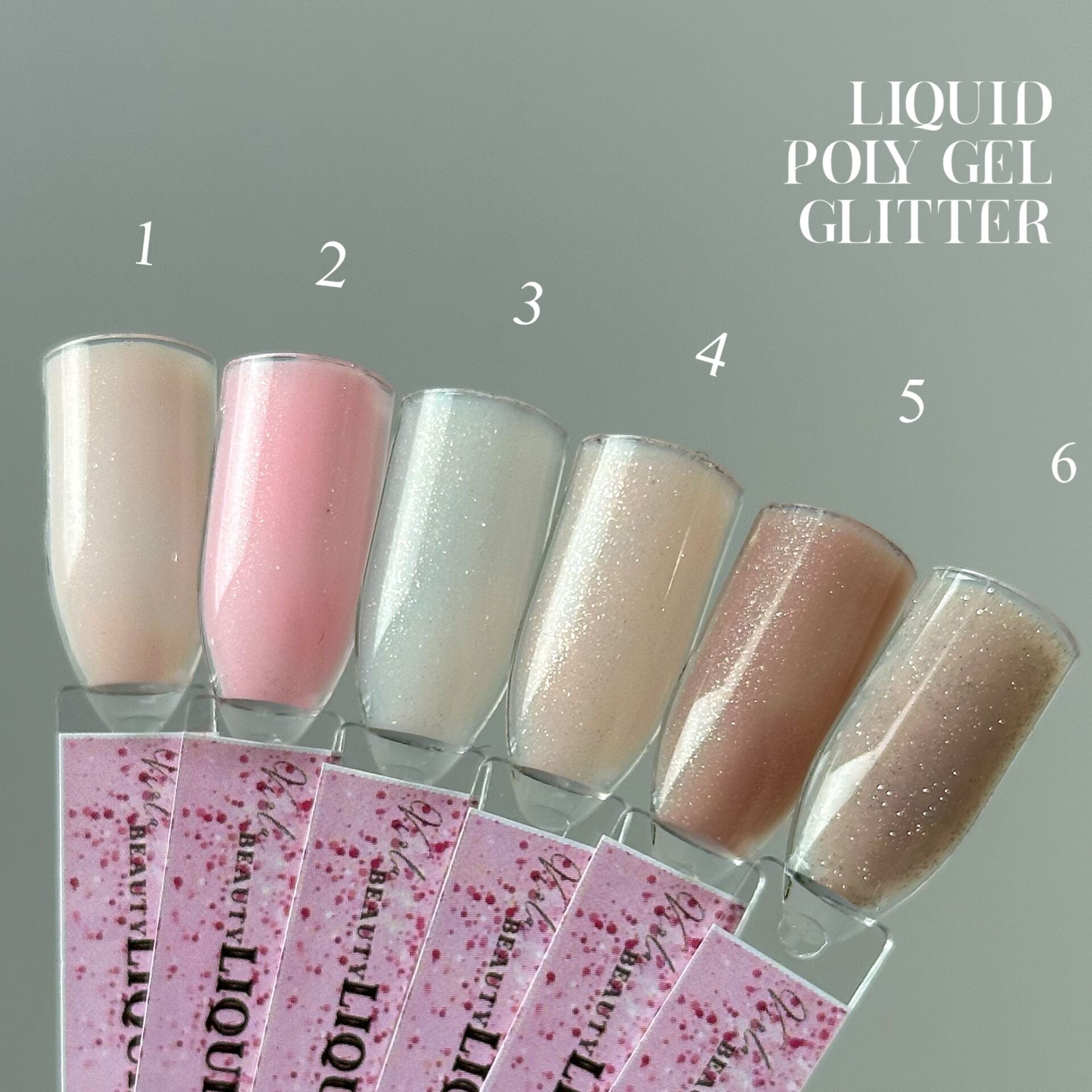 Liquid Poly Jel Glitter #0006- Güçlendirme İçin Uygun Simli Jel-