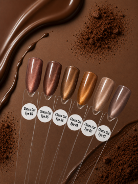 Choco Cat Eye #0004 Kalıcı Oje -13ml