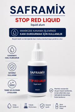 SAFRAMIX STOP RED LIQUID -( KAN DURDURUCU SIVI )