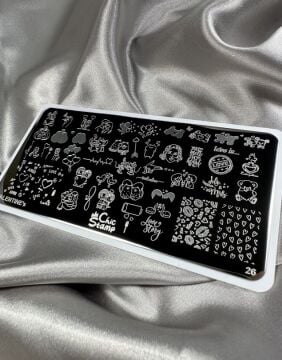 CHICSTAMP PLAKA 26 - VALENTINE'S