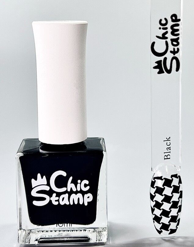 CHICSTAMP OJE -BLACK