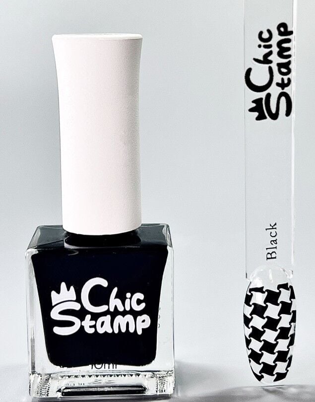 CHICSTAMP OJE -BLACK