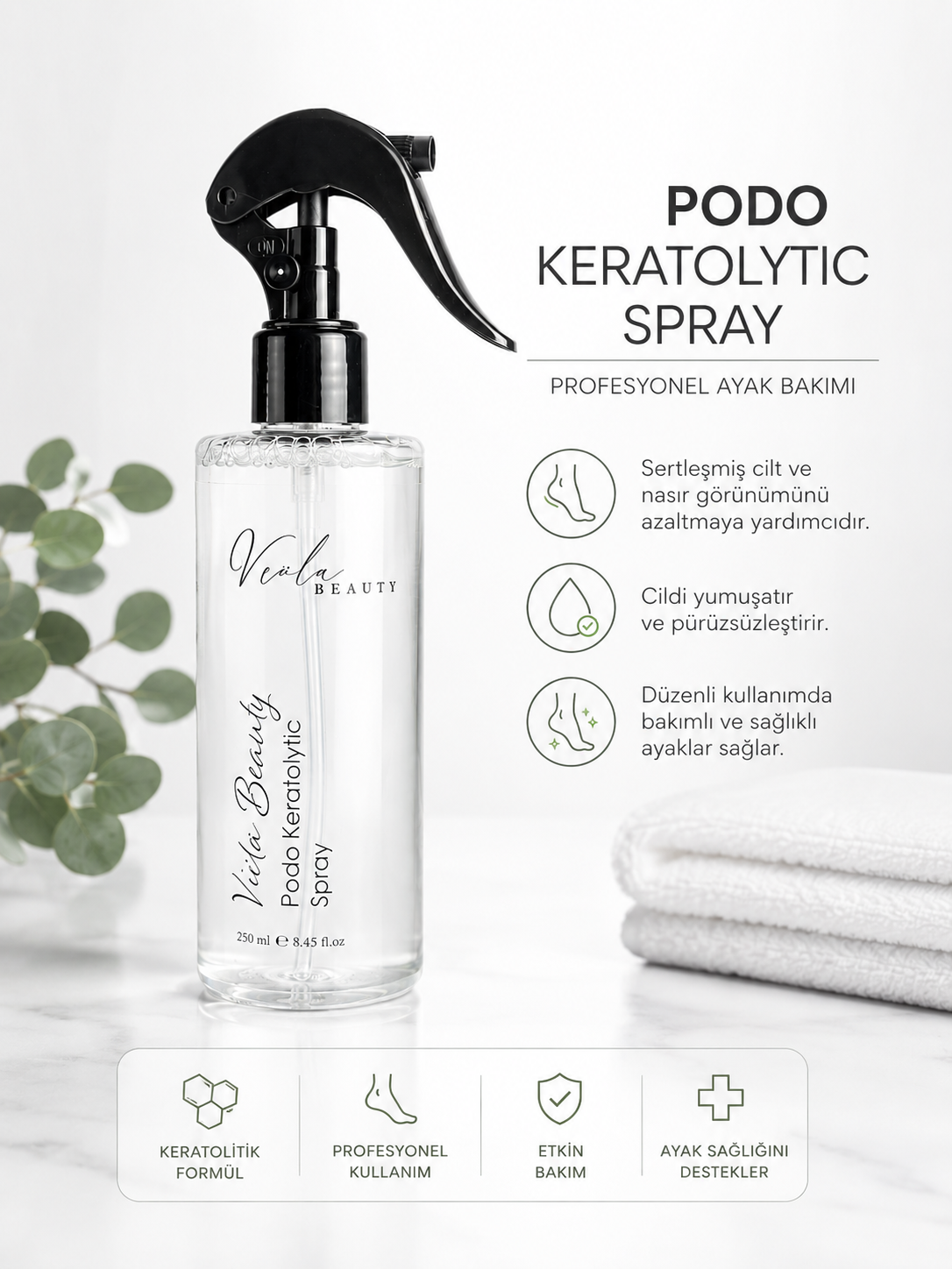 PODO KERATOLYTIC SPRAY - 250ML