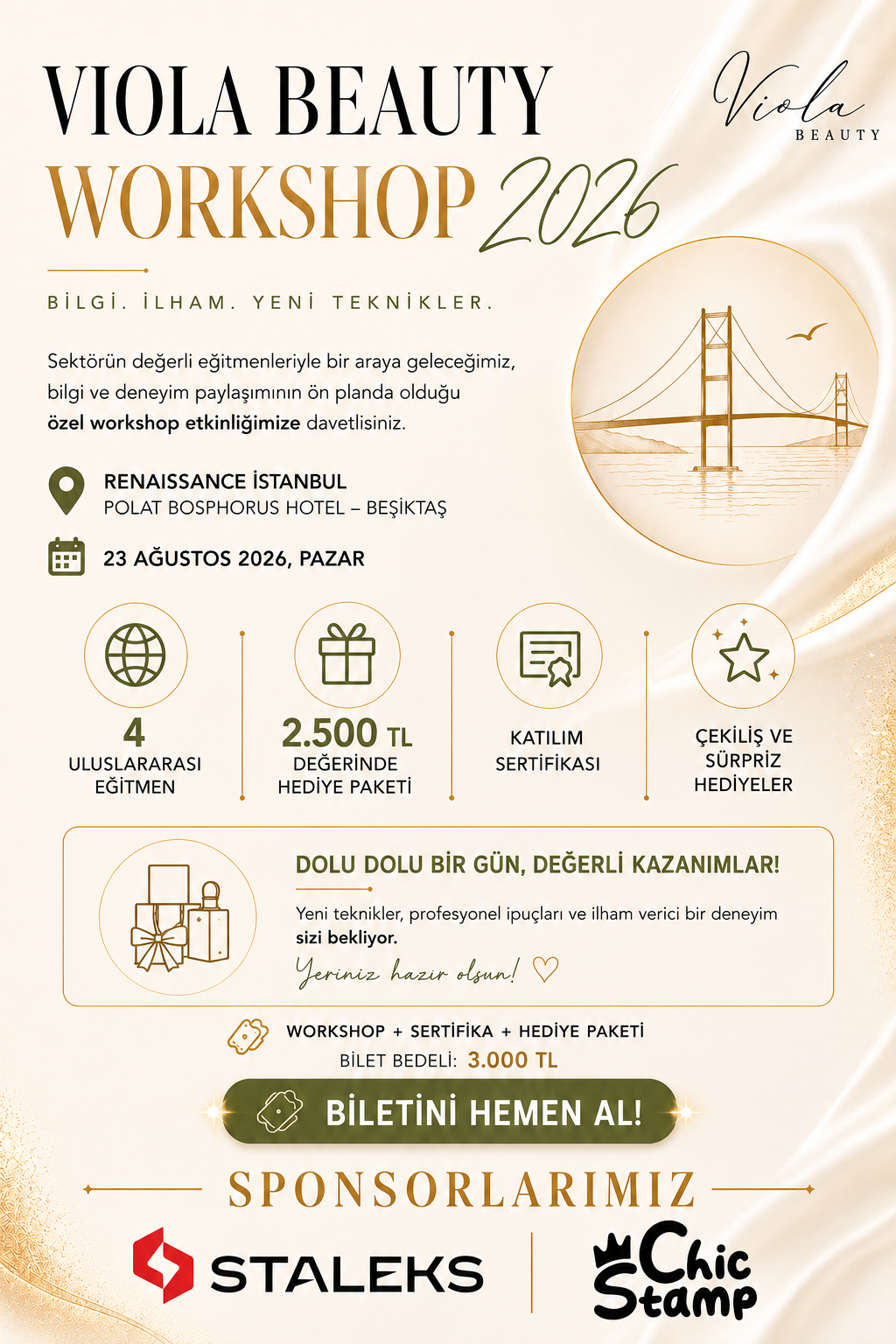 VIOLA BEAUTY WORKSHOP 2026