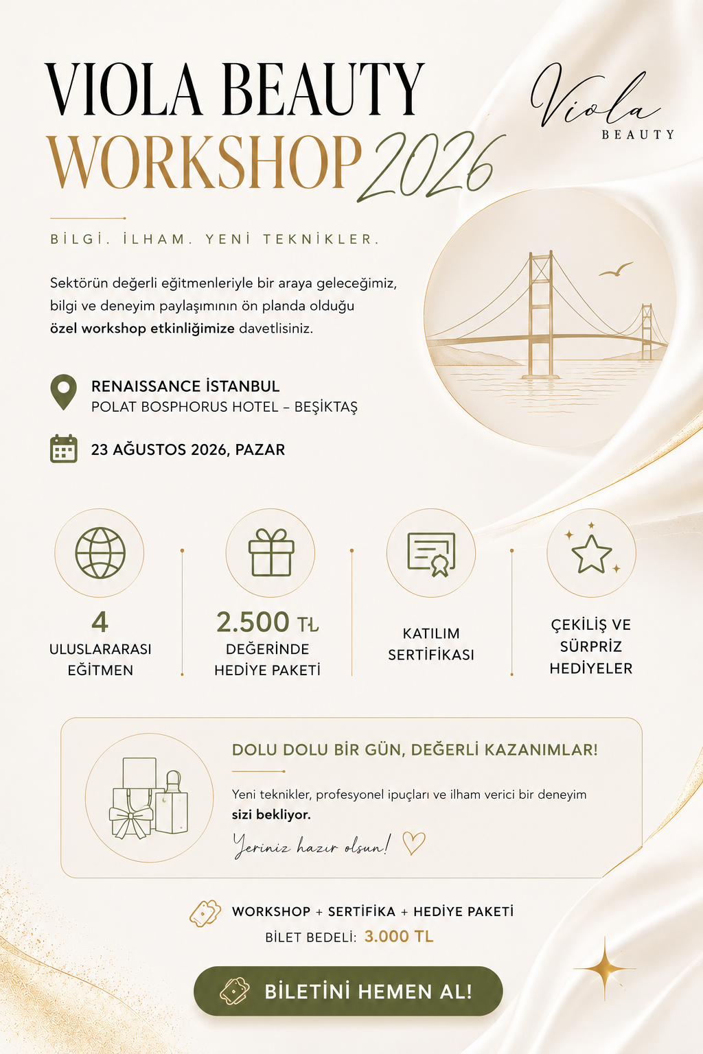 VIOLA BEAUTY WORKSHOP 2026