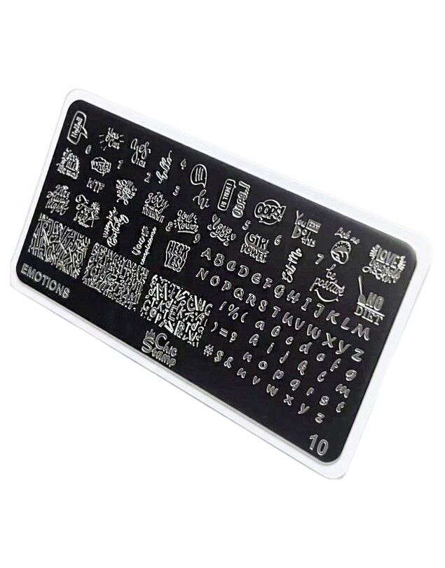 CHICSTAMP PLAKA 10 - EMOTIONS