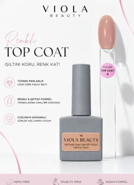 Color Top Coat #0008-13ml (Renkli Top Coat)