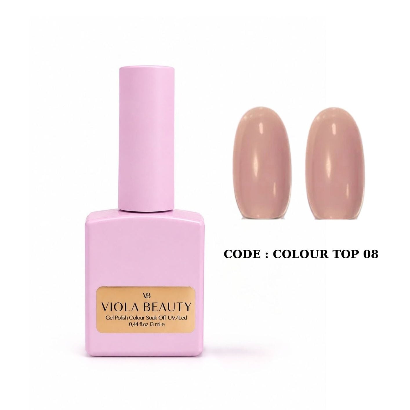 Color Top Coat #0008-13ml (Renkli Top Coat)