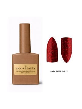 Early Fall Kalıcı Oje #0019- Sonbahar tonları-13 ml (simli oje)