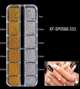 NAIL CHARM BONCUK SET