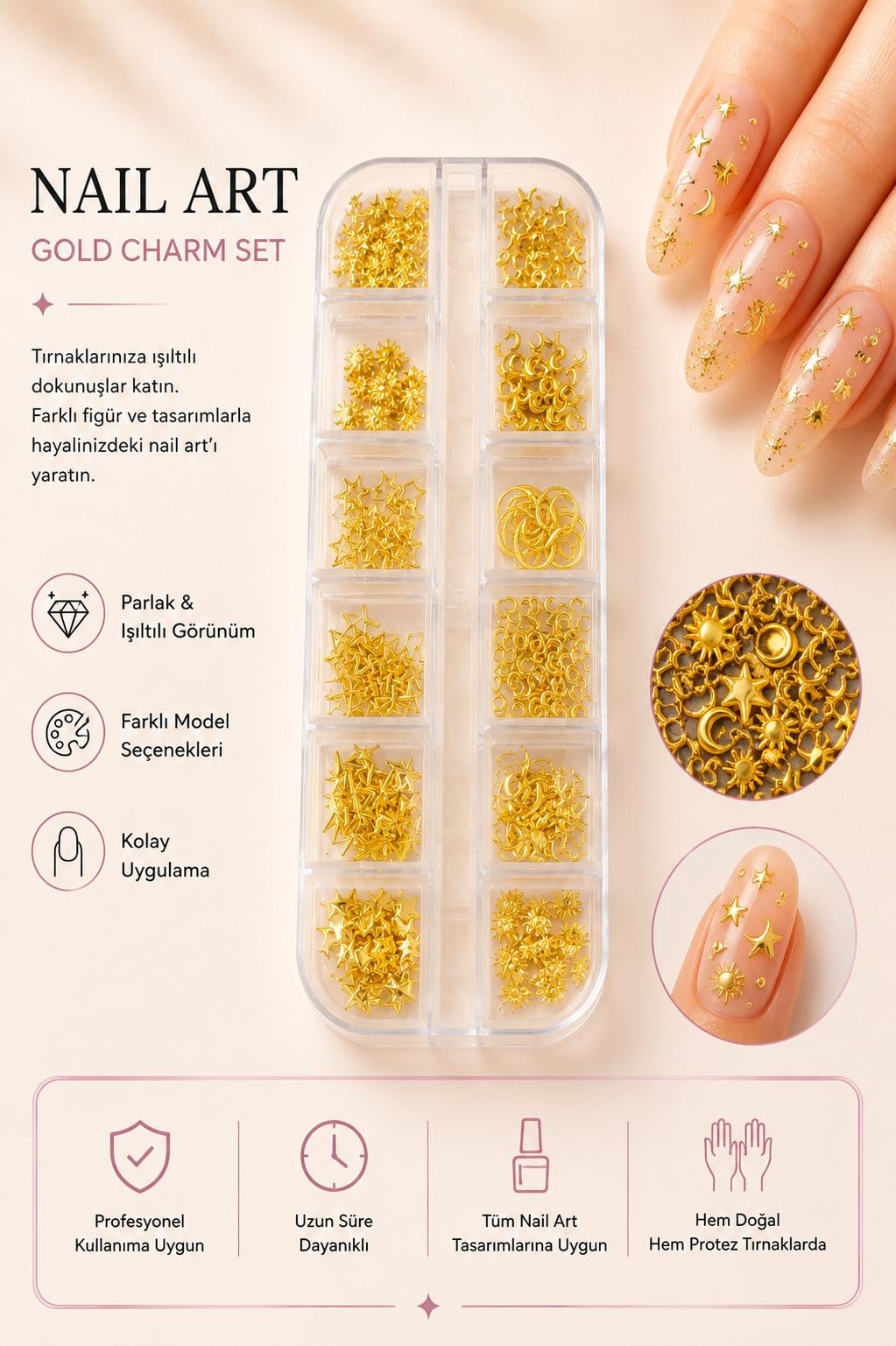 NAIL CHARM-YILDIZ