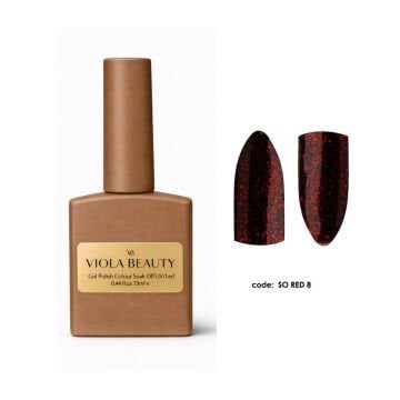 So Red #0008-13ml (simli oje)