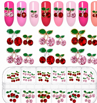 NAIL CHARM- KİRAZ