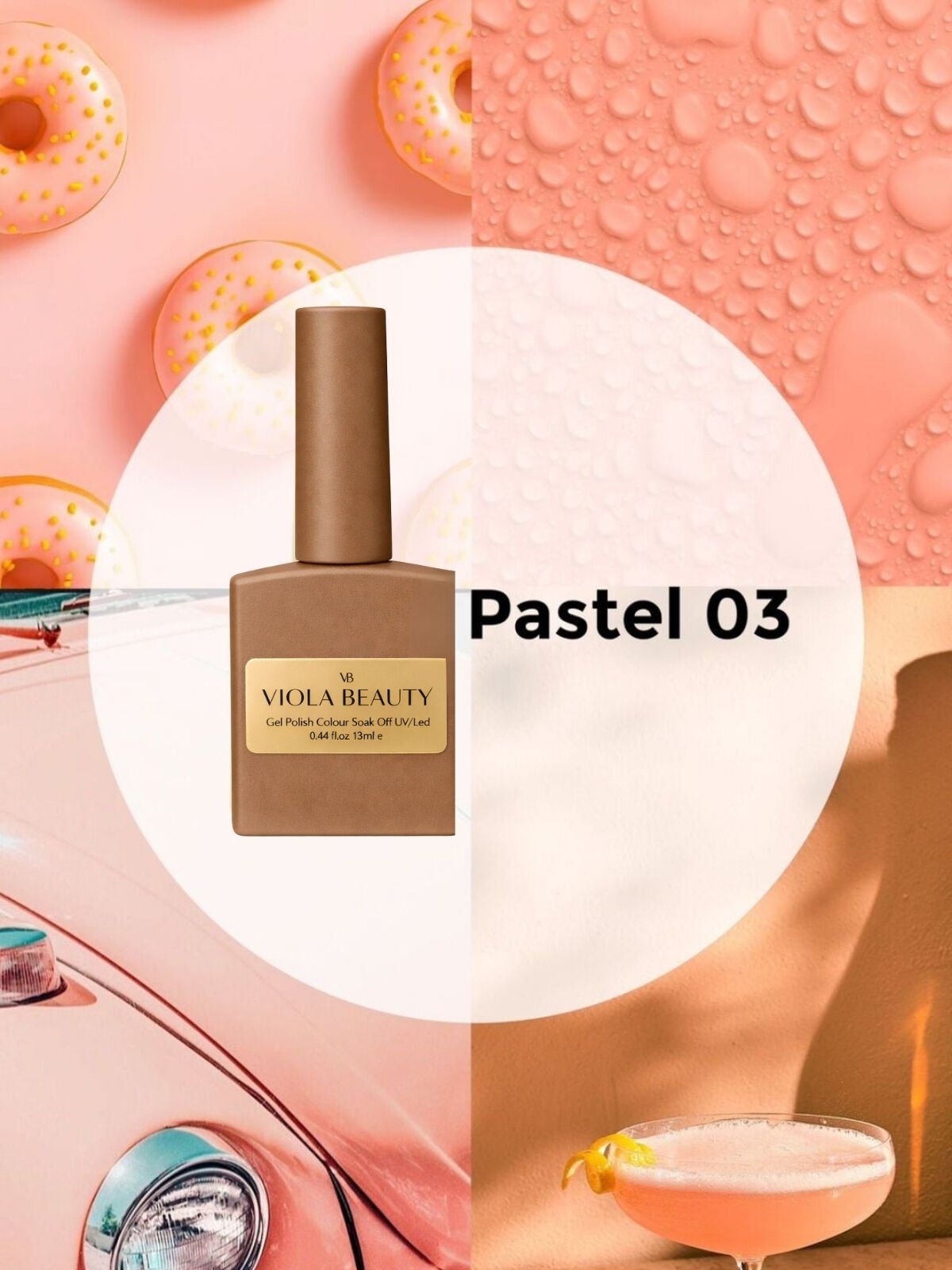 Pastel Kalıcı Oje #0003-13ml