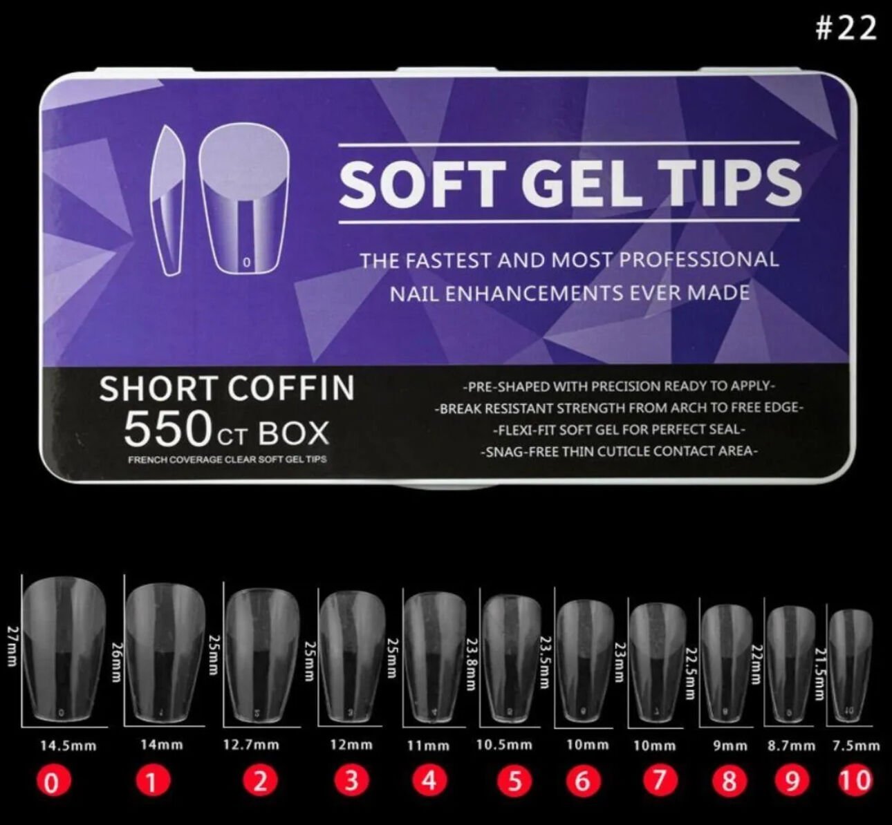 SOFT JEL TIPS BALERIN