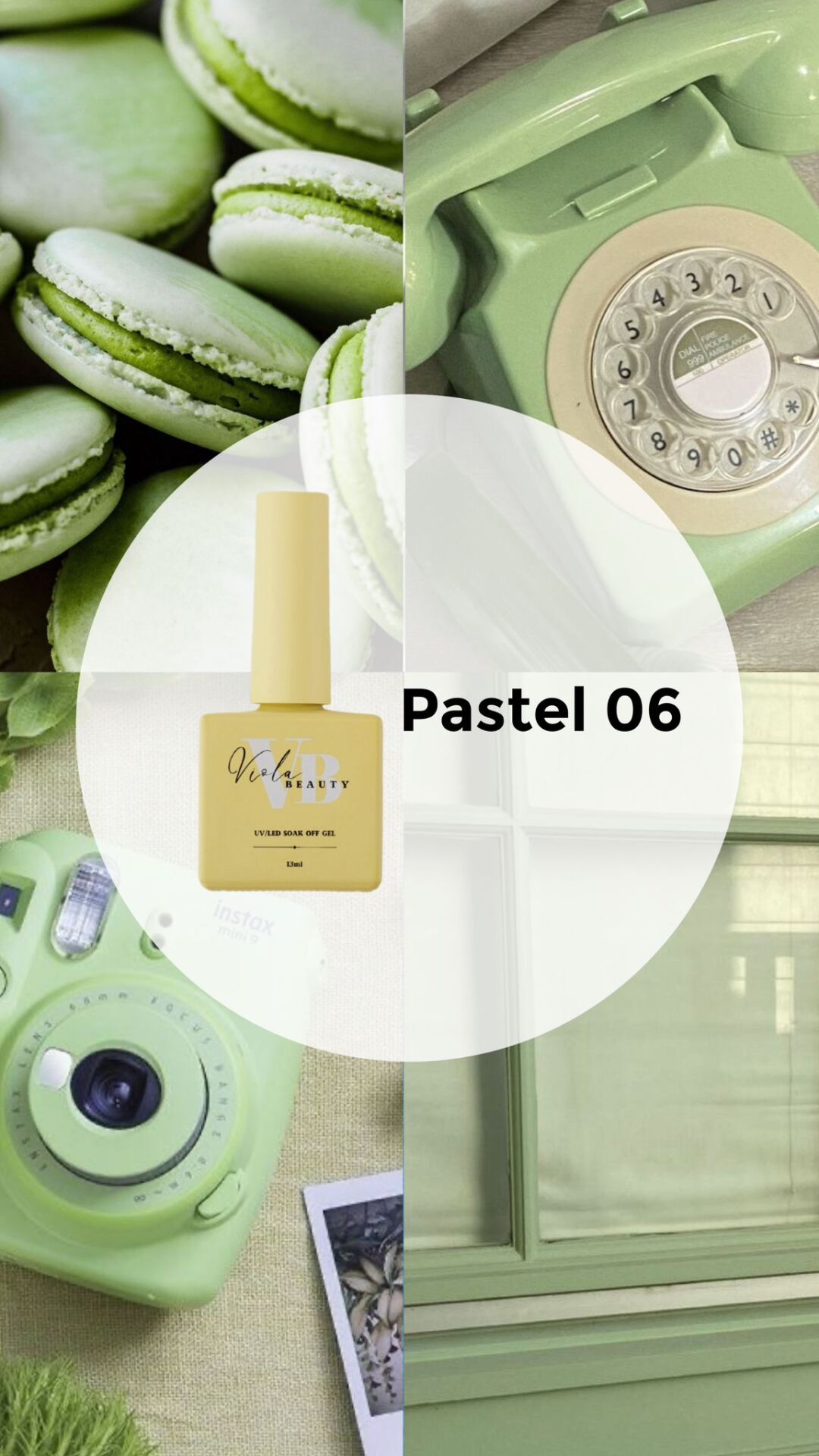 Pastel Kalıcı Oje #0006-13ml
