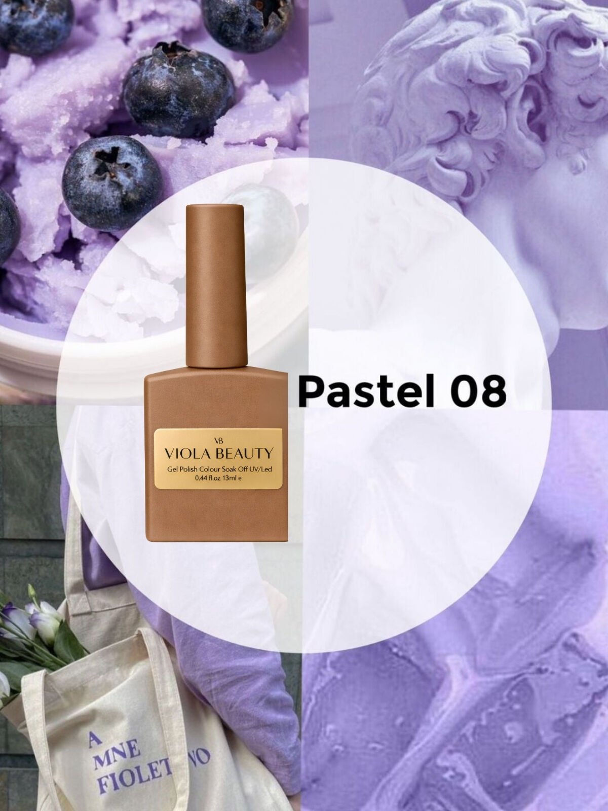 Pastel Kalıcı Oje #0008-13ml