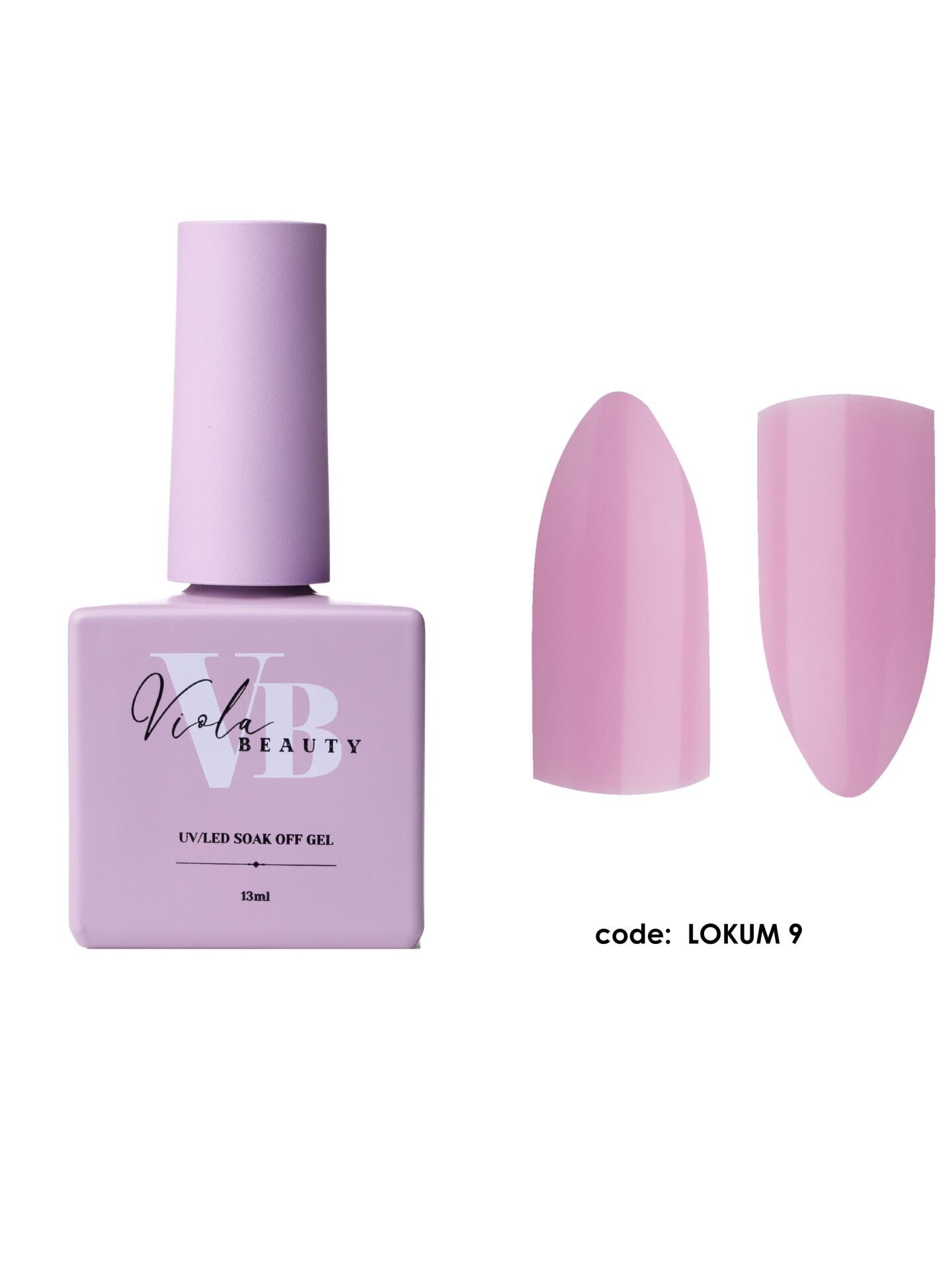 Lokum #0009 Kalıcı Oje -13ml