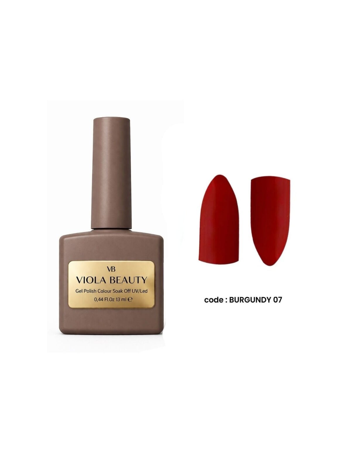 Burgundy #0007 Kalıcı Oje -13ml