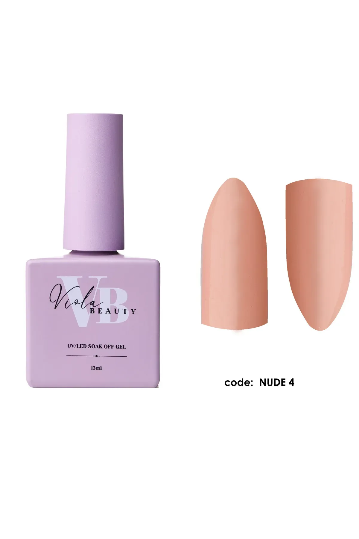 Nude Collection  #0004 Kalıcı Oje -13ml