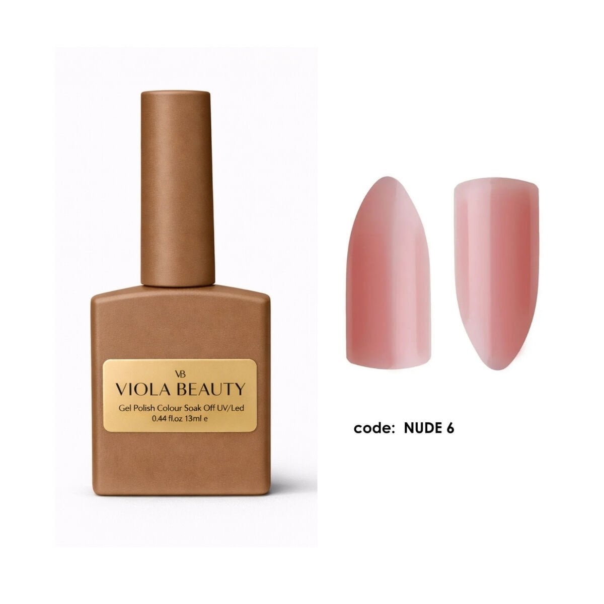 Nude Collection  #0006 Kalıcı Oje -13ml