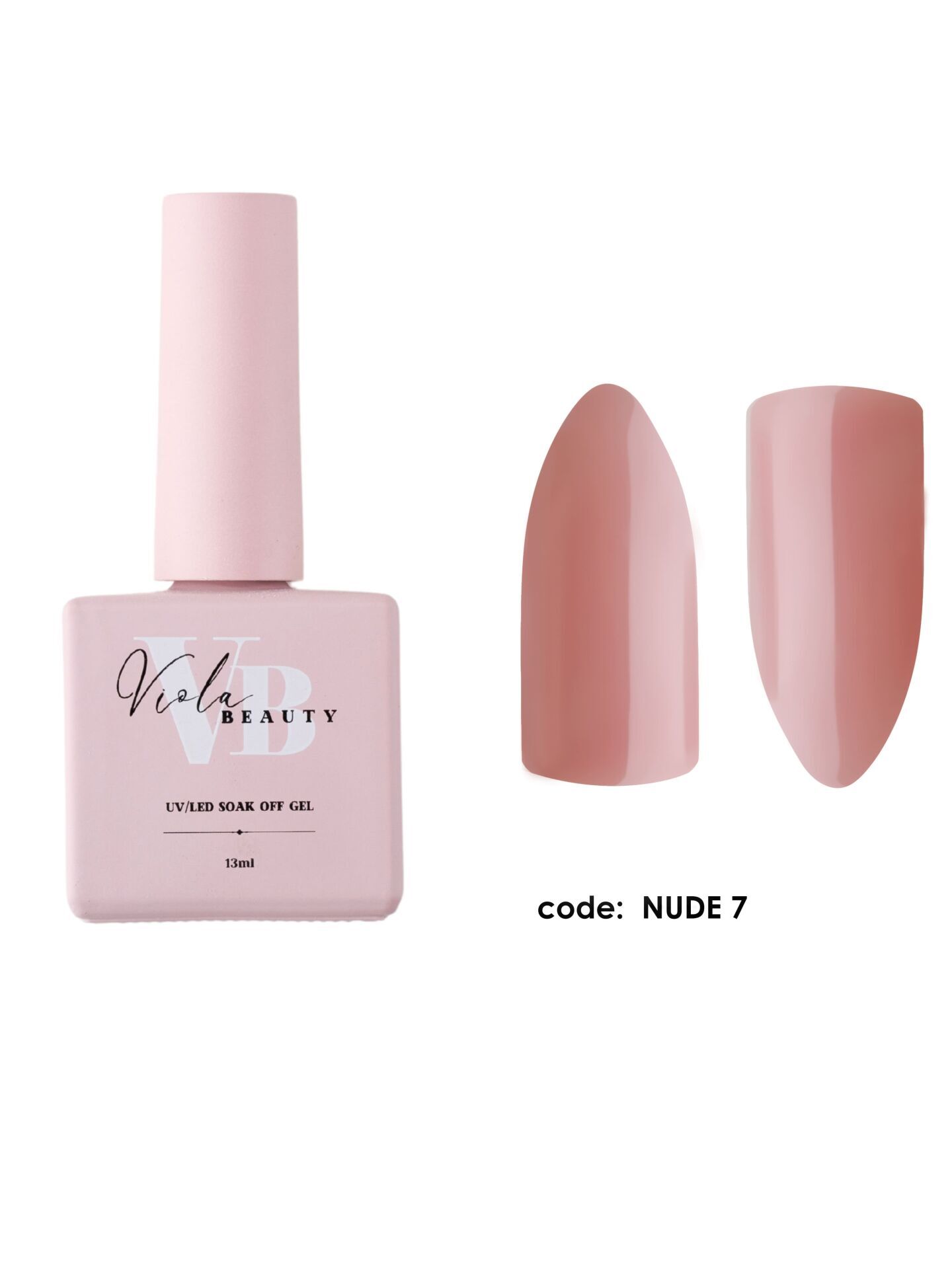 Nude Collection  #0007 Kalıcı Oje -13ml