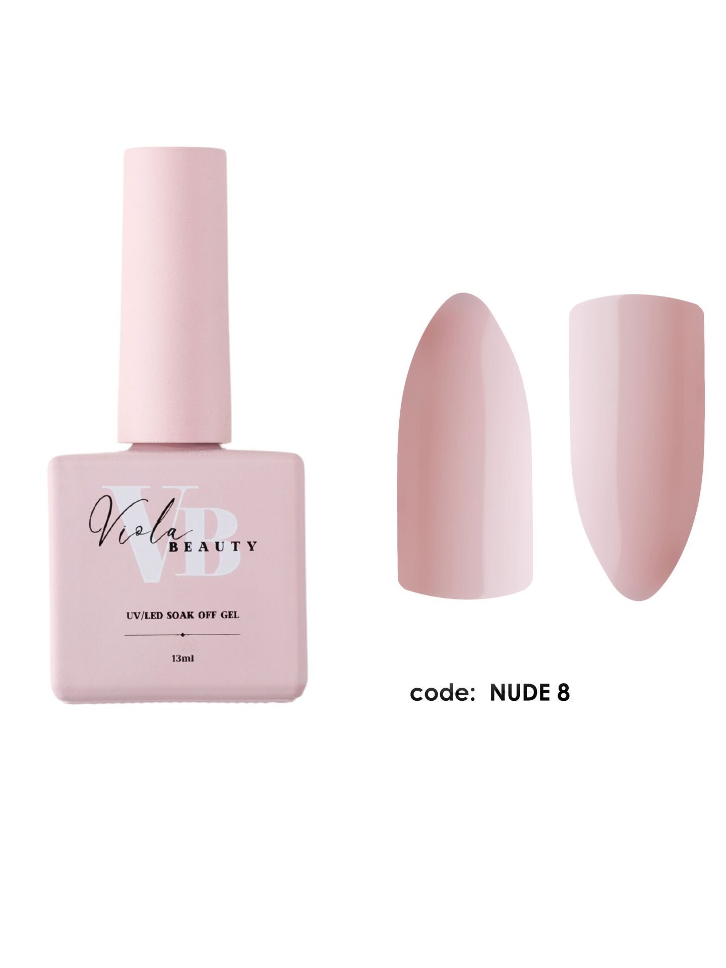 Nude Collection #0008 Kalıcı Oje -13ml