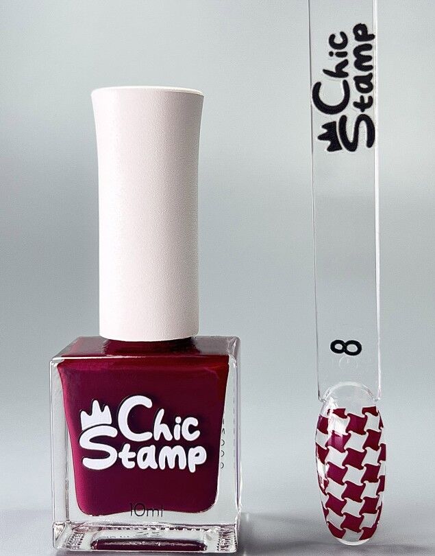 CHICSTAMP OJE -8 (VİŞNE ÇÜRÜĞÜ)