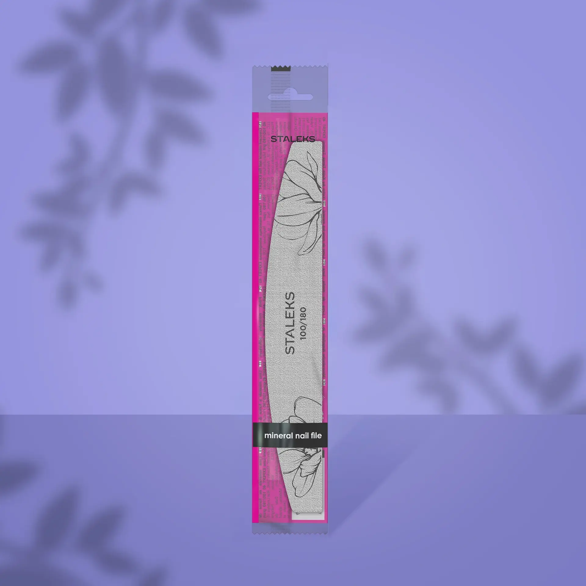 STALEKS EXPERT 40 Mineral yarım ay tırnak törpüsü, 100/180 grit (1 adet)