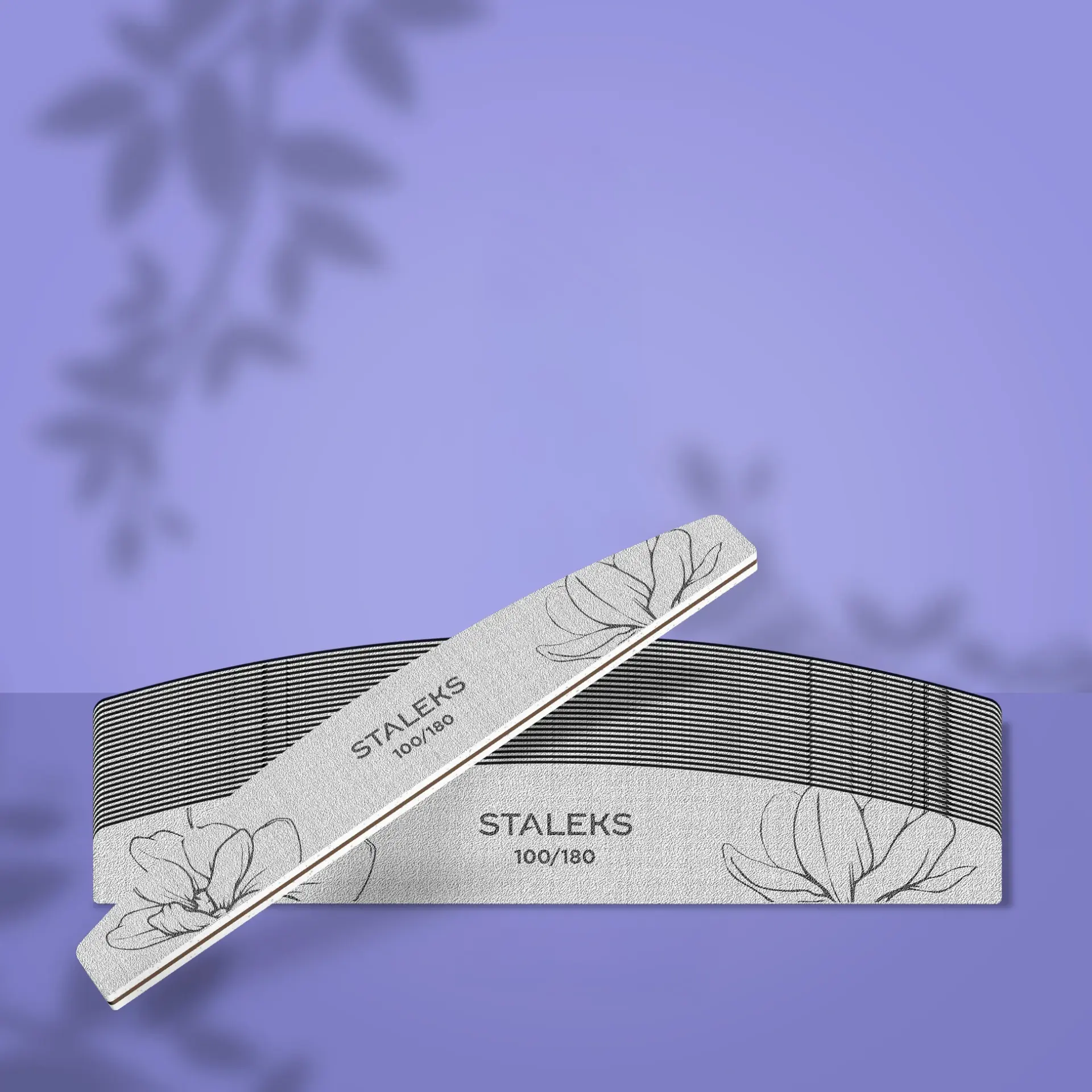 STALEKS SMART 40 Mineral yarım ay tırnak törpüsü, 100/180 grit (25 adet)