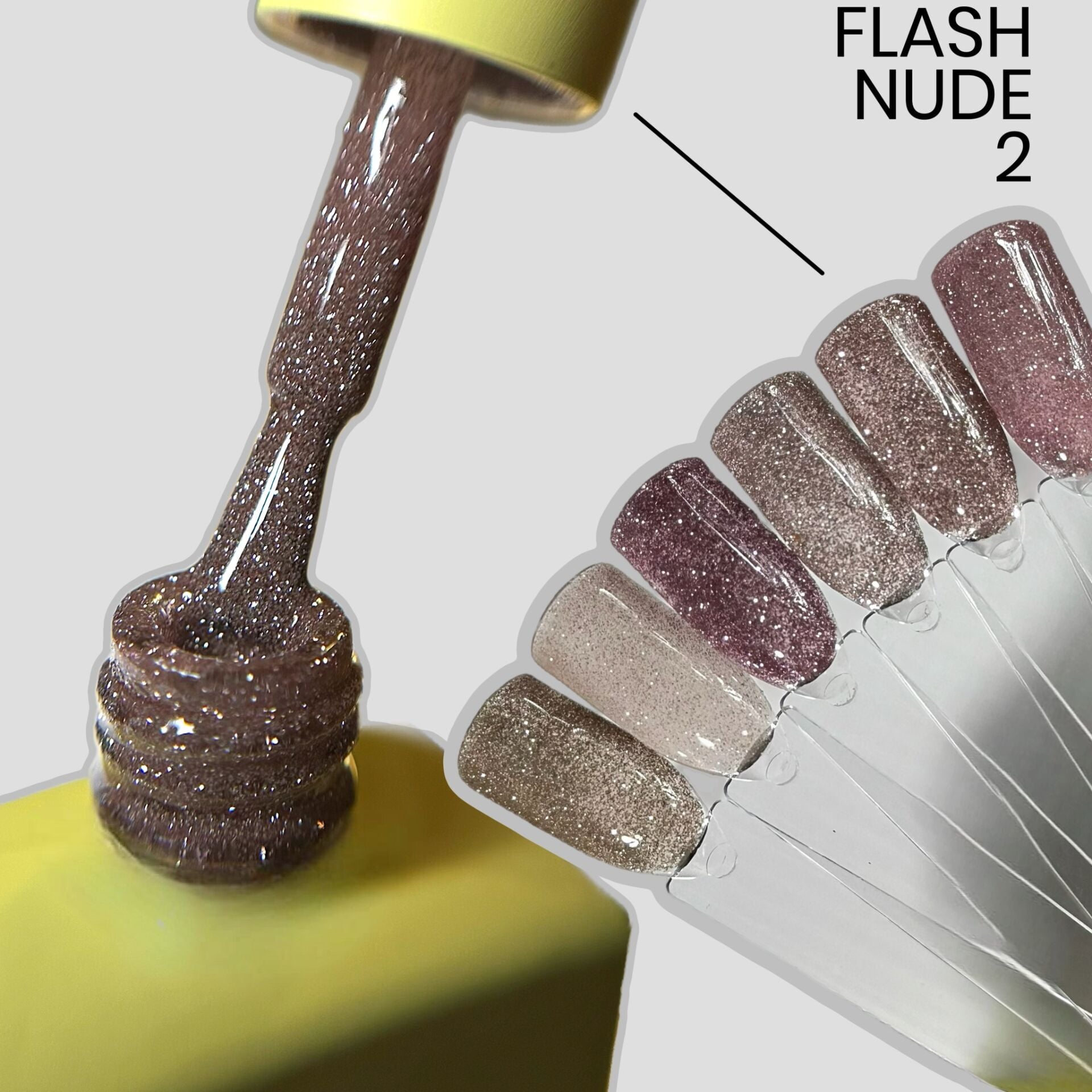 Nude Flash #0002 Kalıcı Oje-13ml
