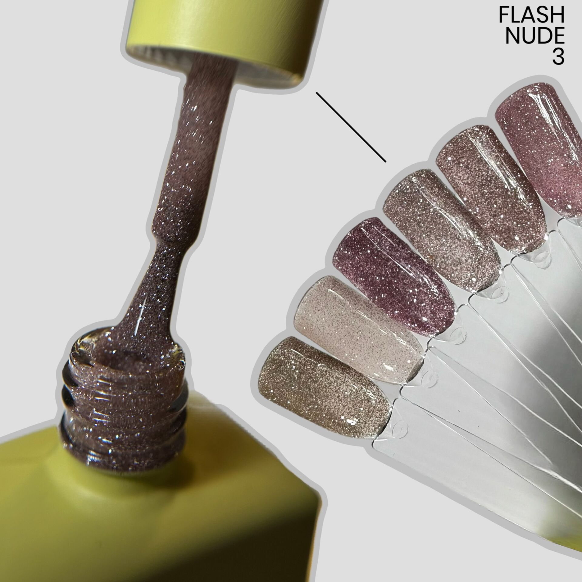 Nude Flash #0003 Kalıcı Oje-13ml