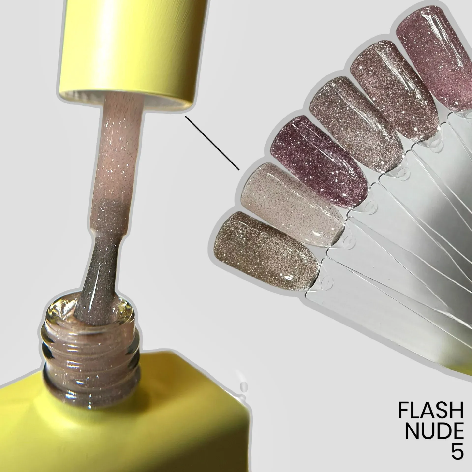 Nude Flash #0005 Kalıcı Oje-13ml