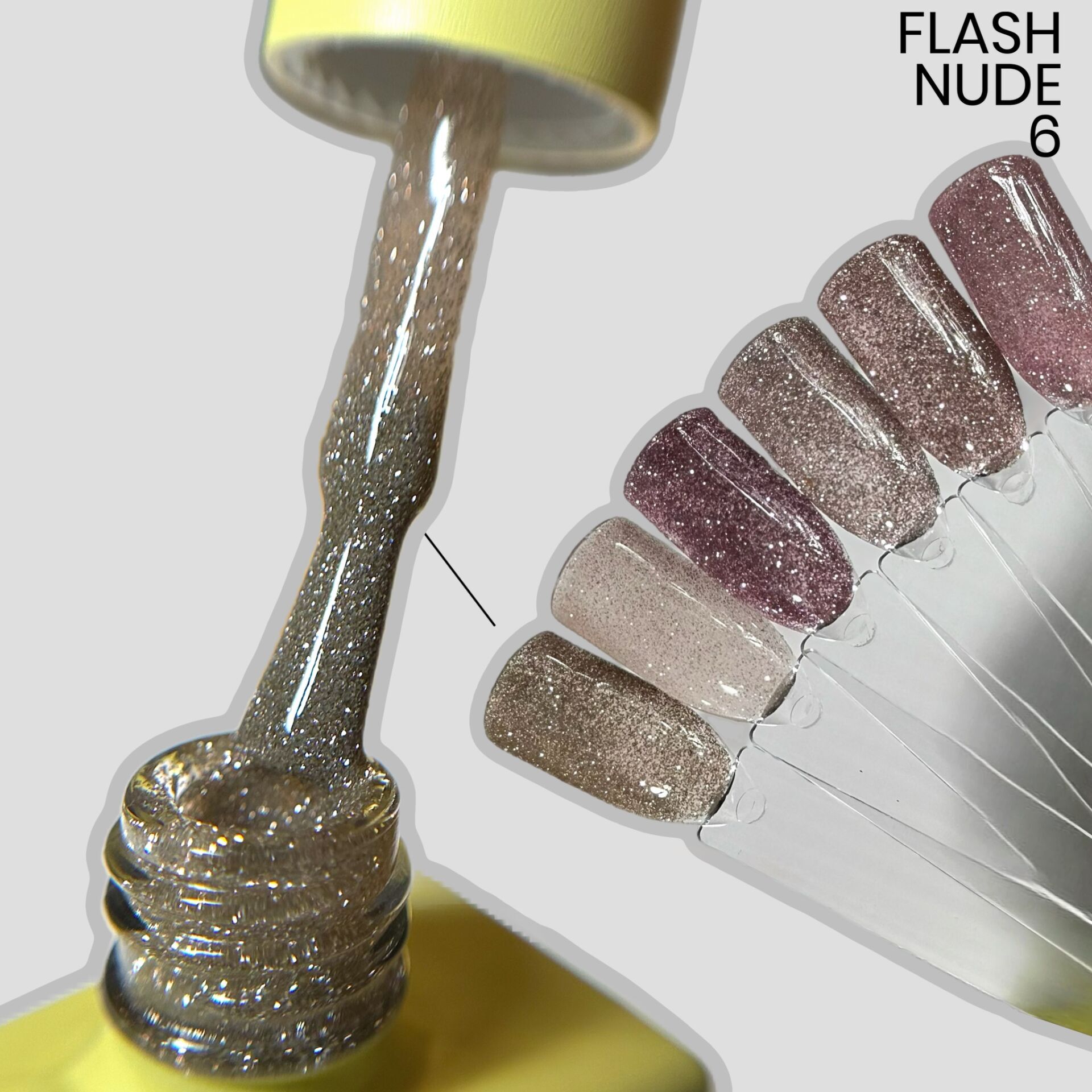 Nude Flash #0006 Kalıcı Oje-13ml