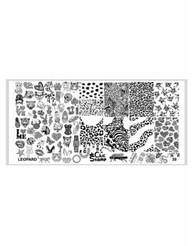 CHICSTAMP PLAKA 39 - LEOPARD