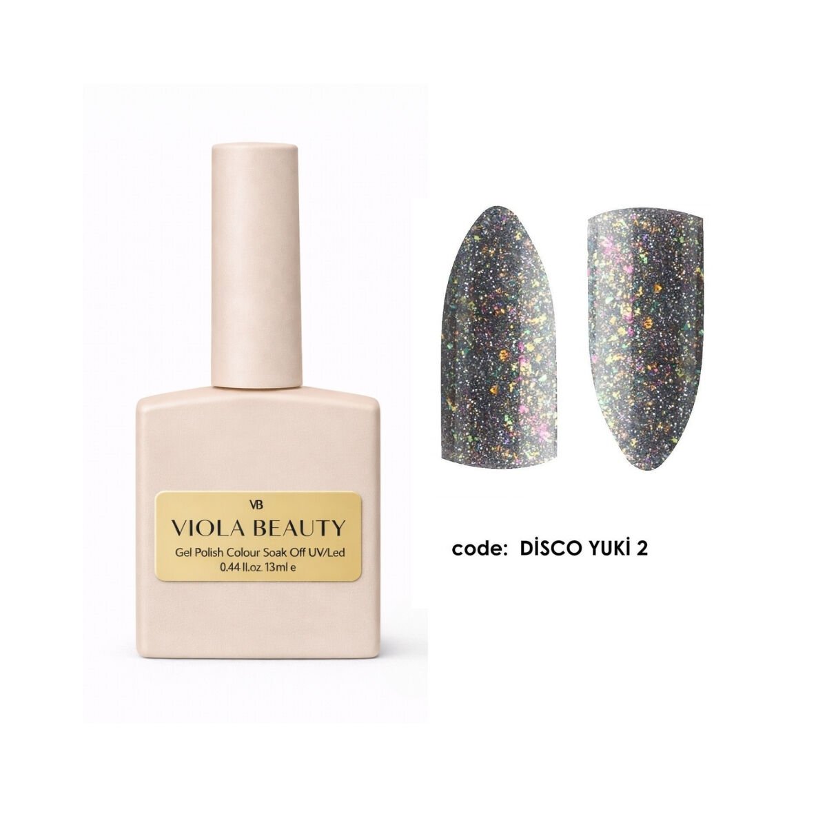 Flash Disco Yuki #0002 Kalıcı Oje-13ml