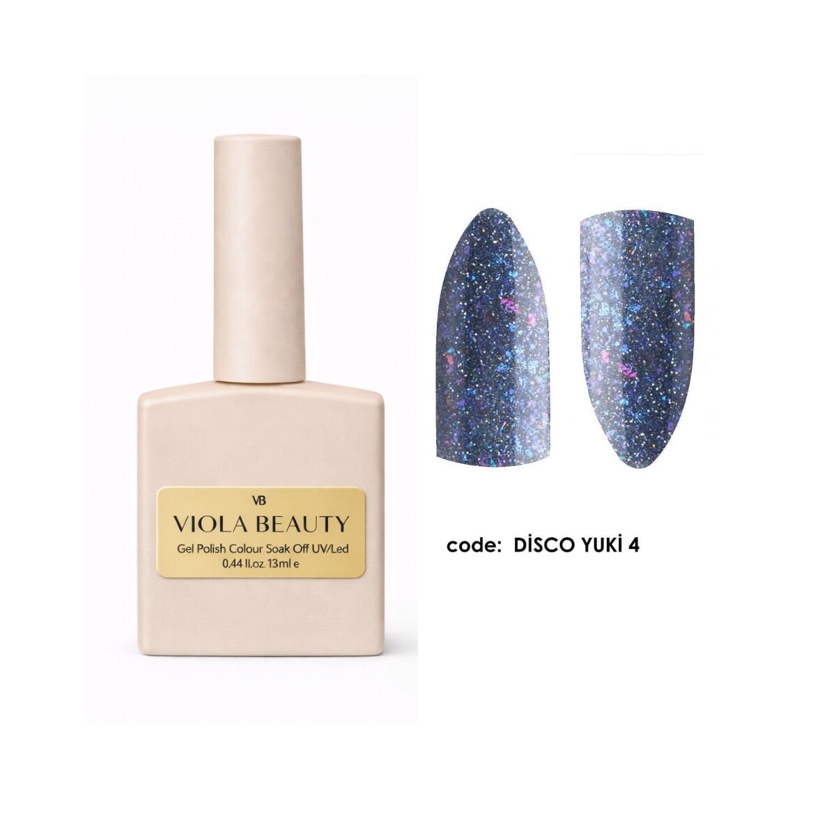 Flash Disco Yuki #0004 Kalıcı Oje-13ml