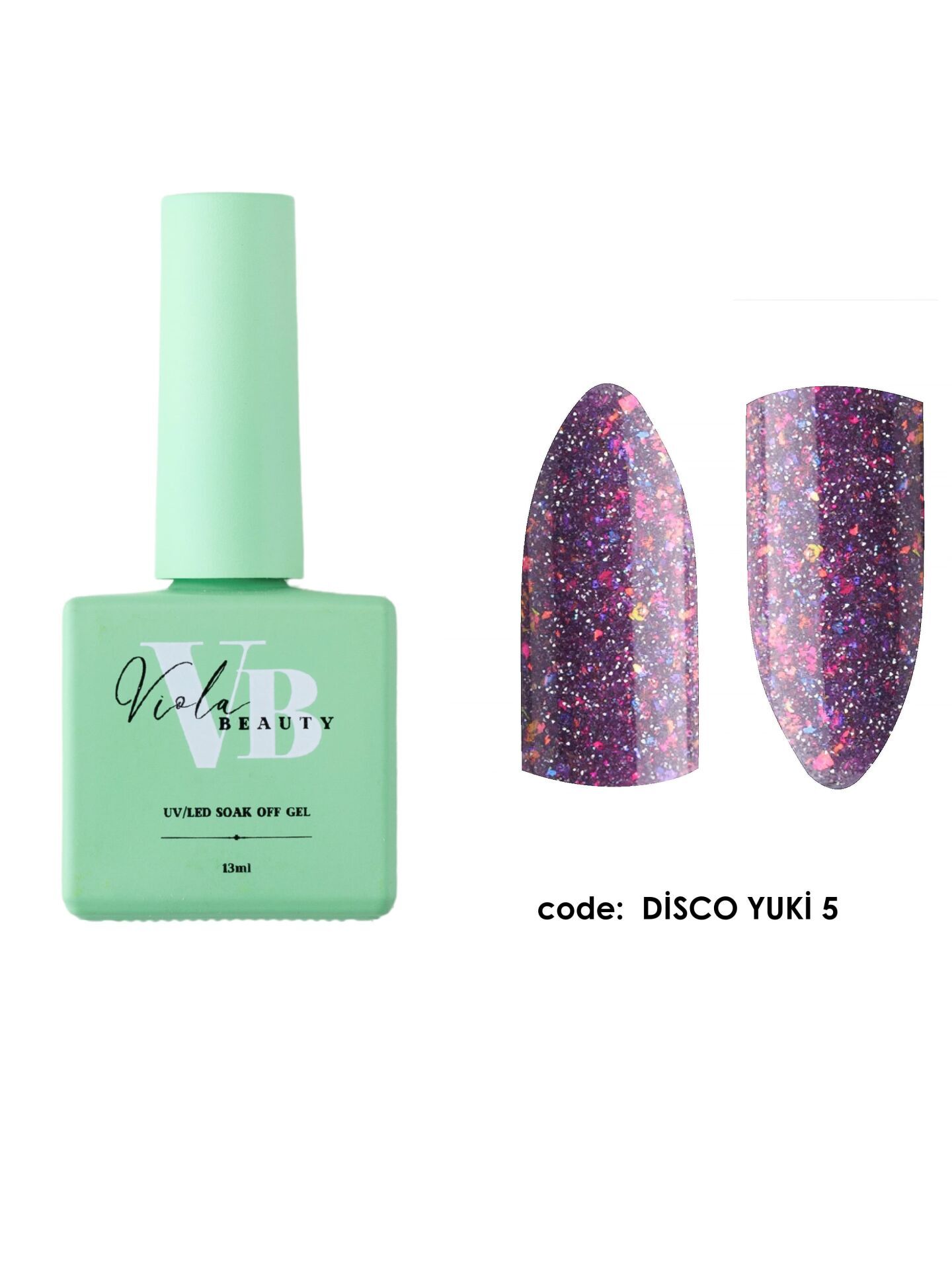 Disco Yuki #0005 Kalıcı Oje-13ml