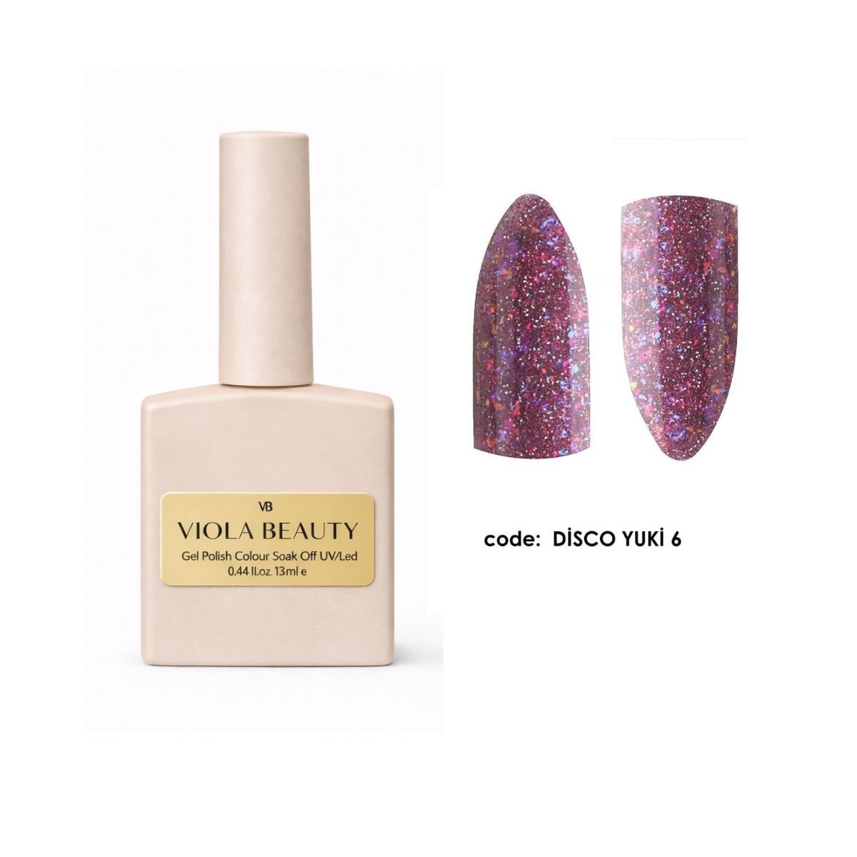 Flash Disco Yuki #0006 Kalıcı Oje-13ml